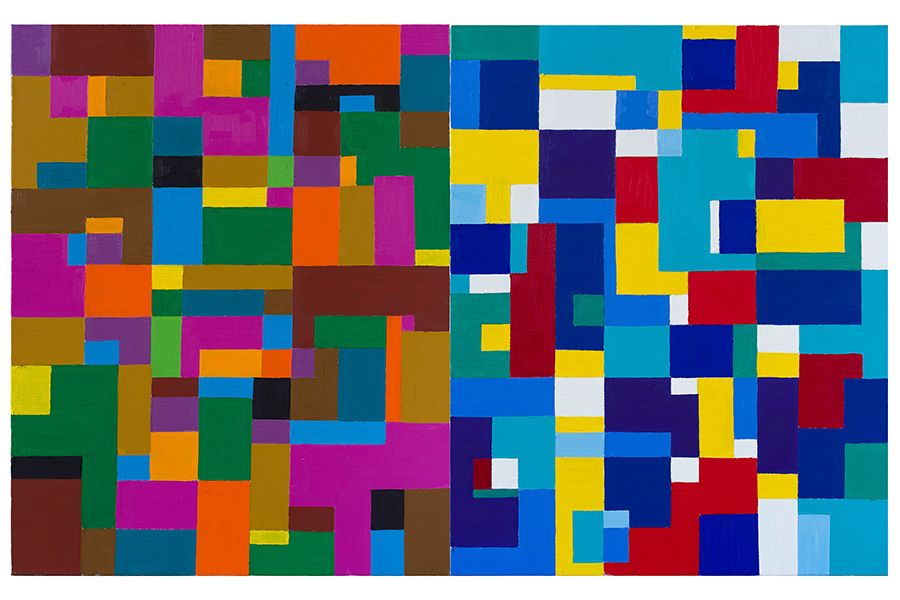 Jilt Groenendal Schilderij 25 Groot (2020, 100x160)